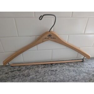 BROOKS BROTHERS Brown‎ Wooden Suit Sport Coat Blazer Jacket Pants Closet Hanger